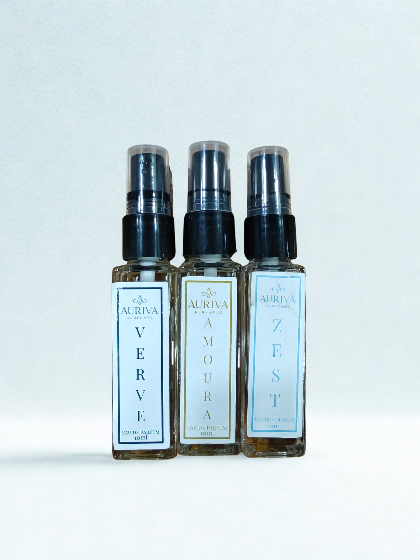 β¨ Auriva Perfume Combo β Verve + Zest + Amoura (3 x 10ml)
